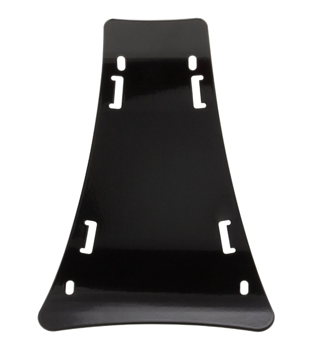Luggage rack step-through Footplate 2.0 for Vespa GTS/GTS Super/GTV/GT, glossy black
