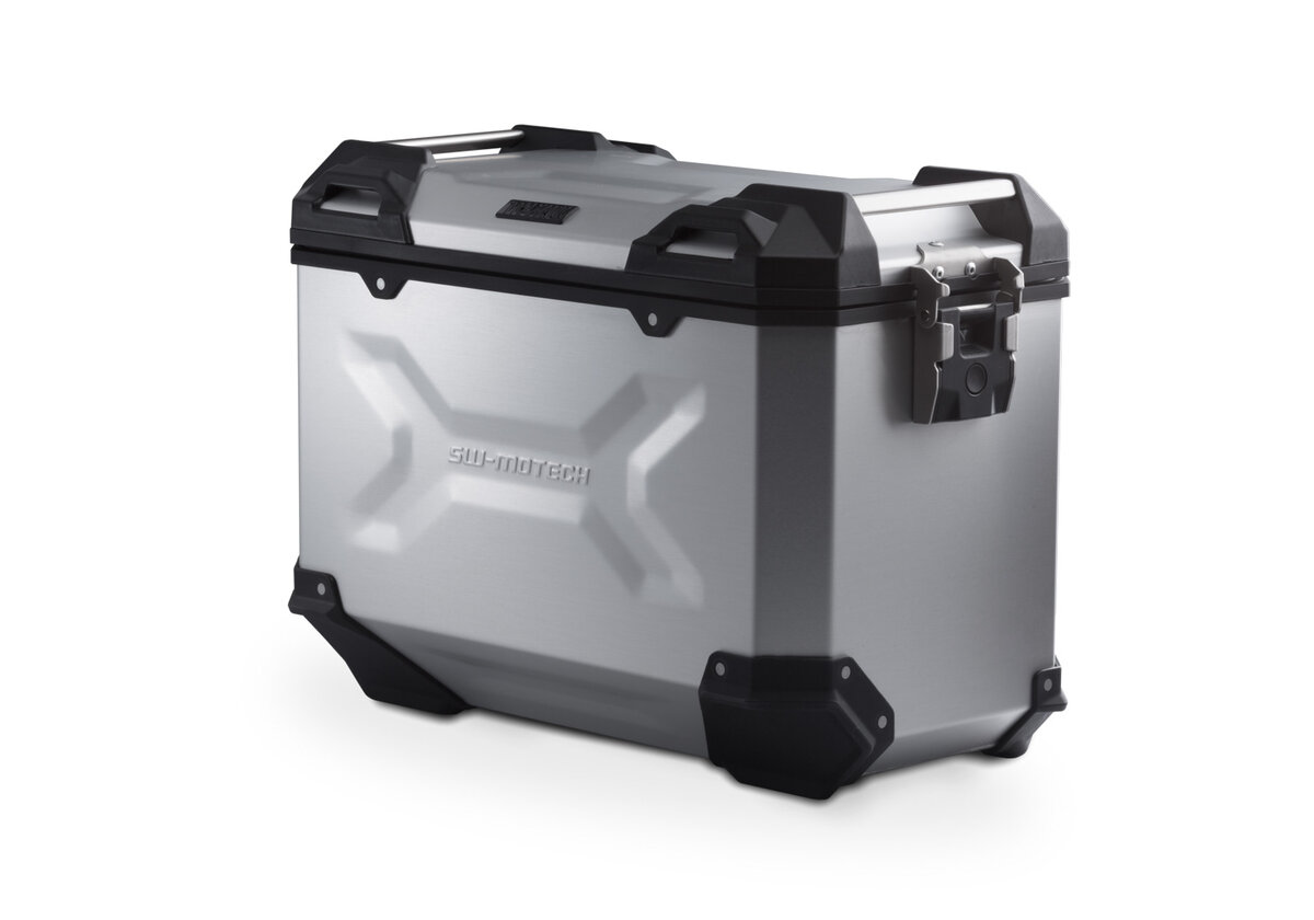 SW-Motech TRAX ADV L Alukoffer 45L silbern, rechts für Honda XL 750 Transalp (23-)