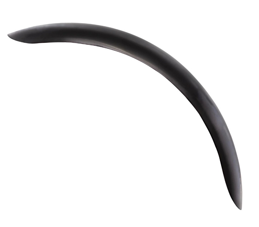 Kotflügel Garelli Race EVO II ohne Halter, universell für Vespa PX 80-200ccm, GFK, schwarz