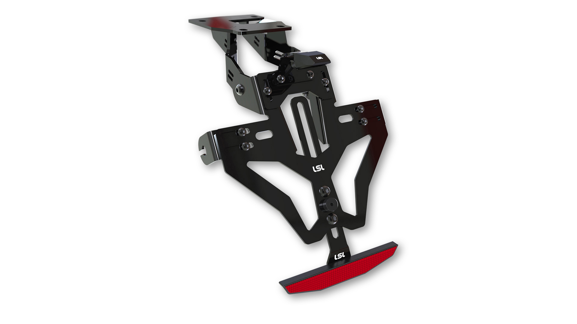 Kurzer Kennzeichenhalter inkl. Kennzeichenbeleuchtung für KTM 690 SMC / Enduro / R (08-13)