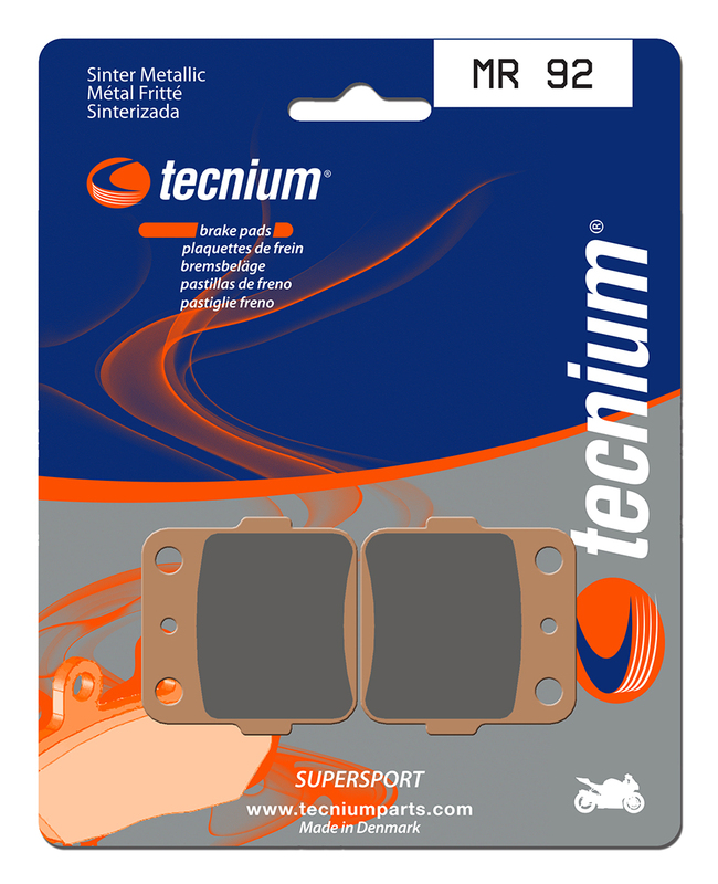 Tecnium Street Performance sintered metal brake pads - MR92