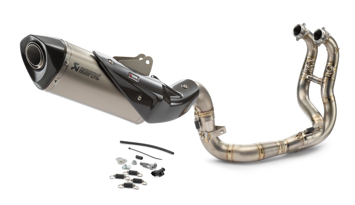 Akrapovic Kit EVOLUTION LINE uitlaatsysteem voor KTM 790 Duke (Bj.18-)