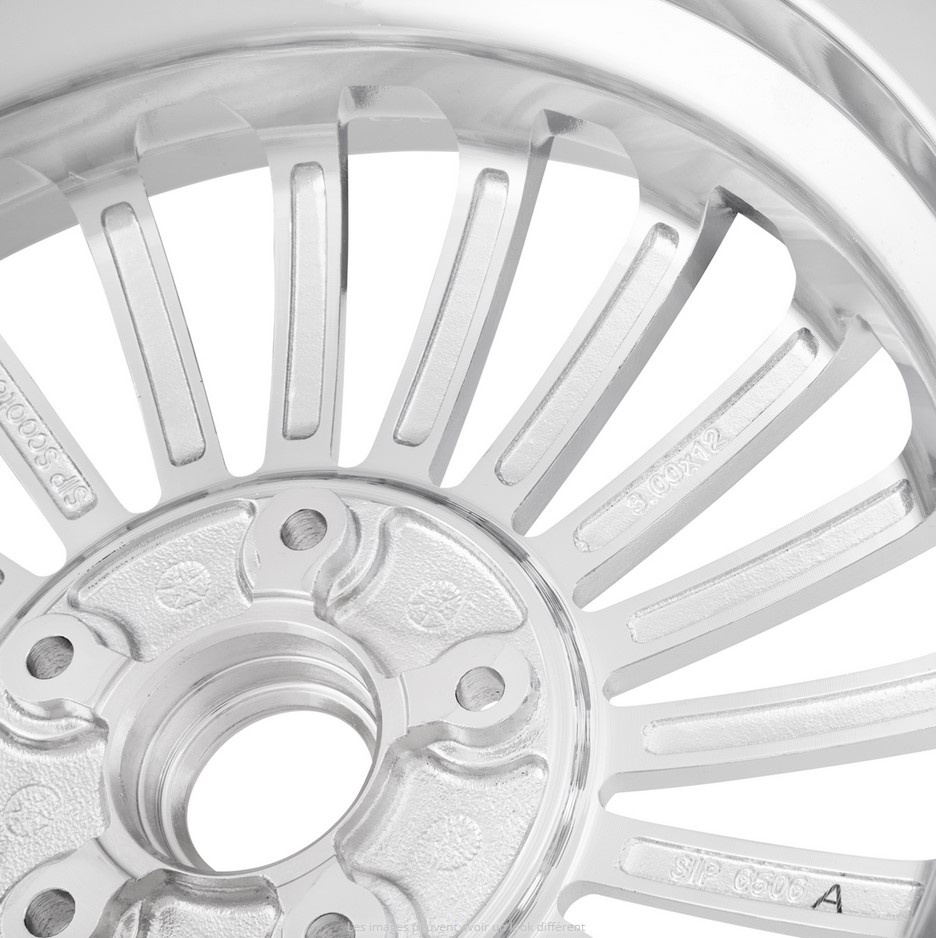 Velg voor/achter voor Vespa GTS/GTS Super/GTV/GT 60/GT/GT L 125-300ccm, chroom