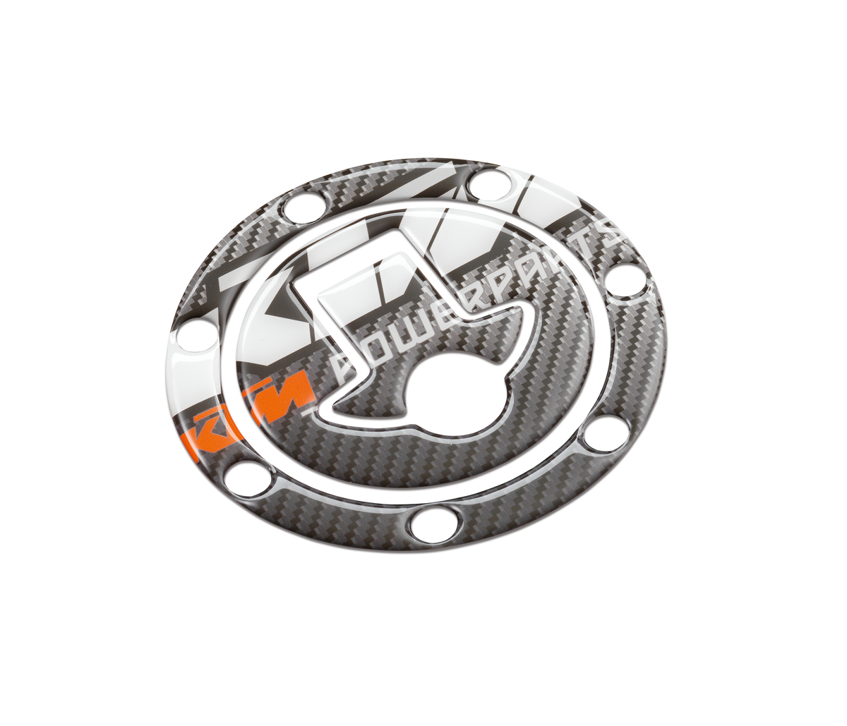 Autocollant KTM pour bouchon de réservoir de carburant