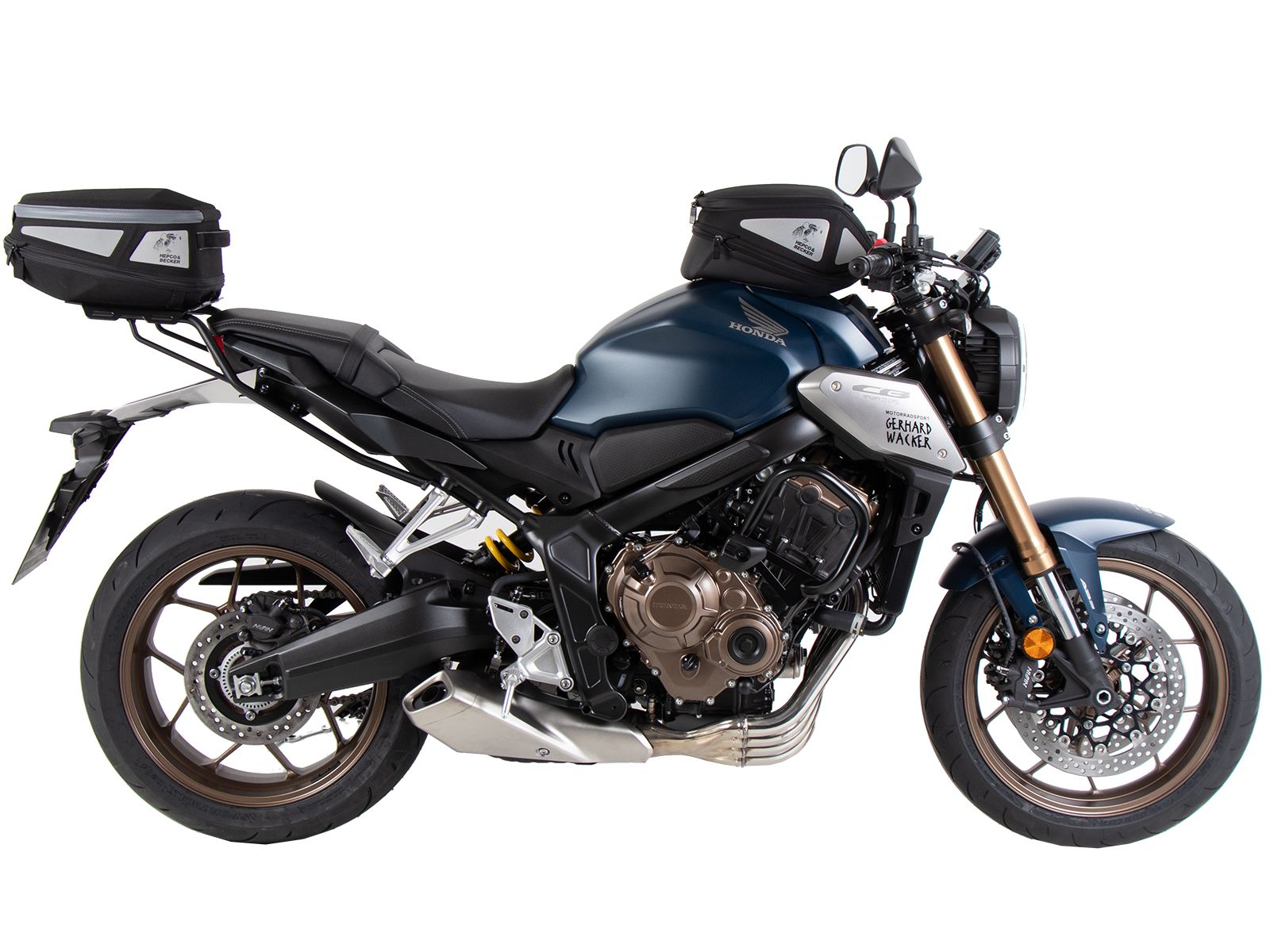 Smartrack achterdrager zwart voor Honda CB 650 R (21-23) Hepco & Becker