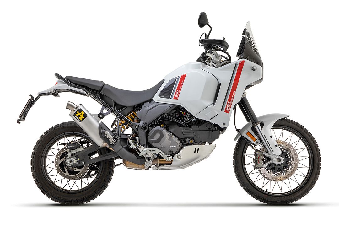 ARROW Auspuff INDY RACE Aluminium für Ducati DesertX (22-)