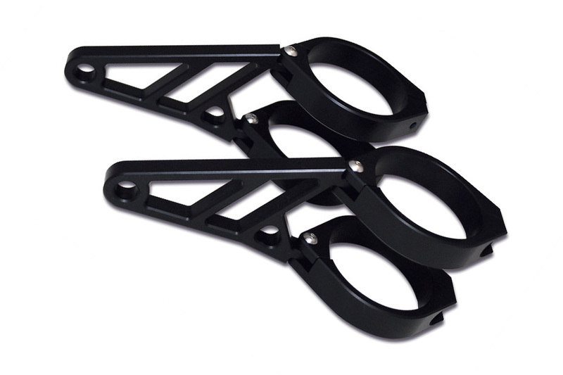 HIGHSIDER pro Porte-lampe CNC, set Pour 47-49-50-52-54 mm