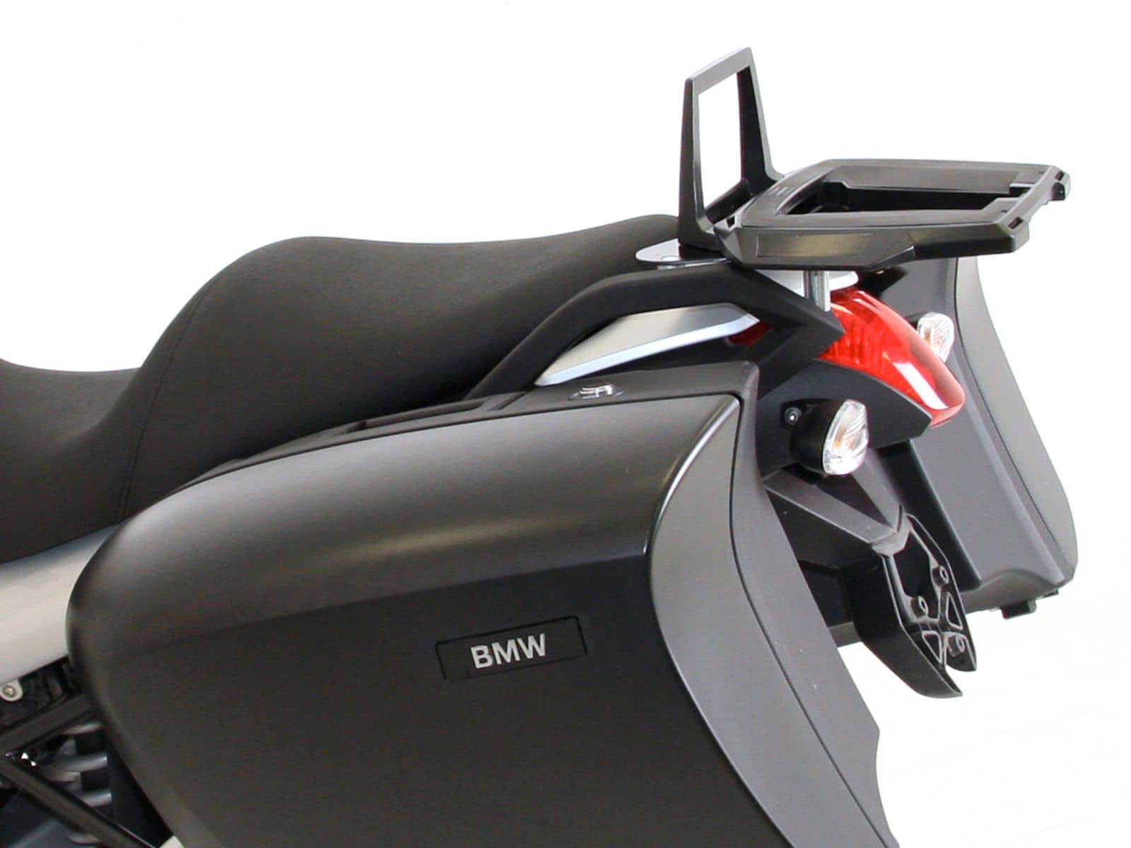 Alurack Topcase-Träger schwarz für BMW R 1200 R (11-14) Hepco & Becker