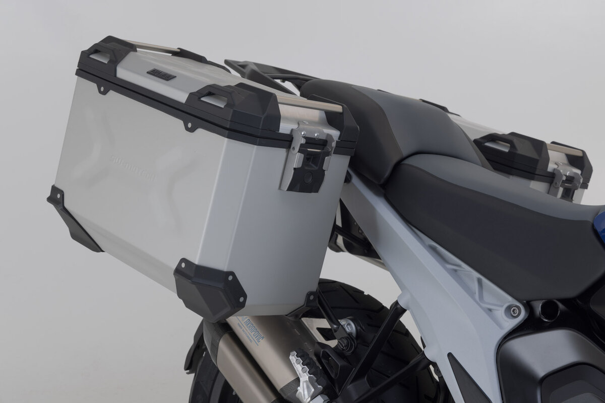 SW-Motech TRAX ADV Alukoffer-System silber für 74,0l für BMW R 1300 GS (23-)
