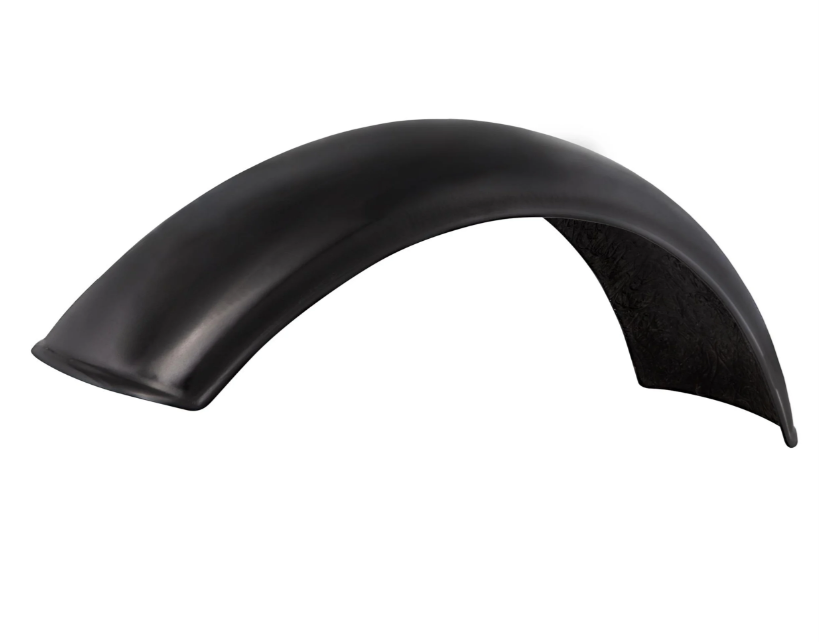 Kotflügel Garelli EVO II ohne Halter, universell für Vespa PX 80-200ccm, GFK, schwarz