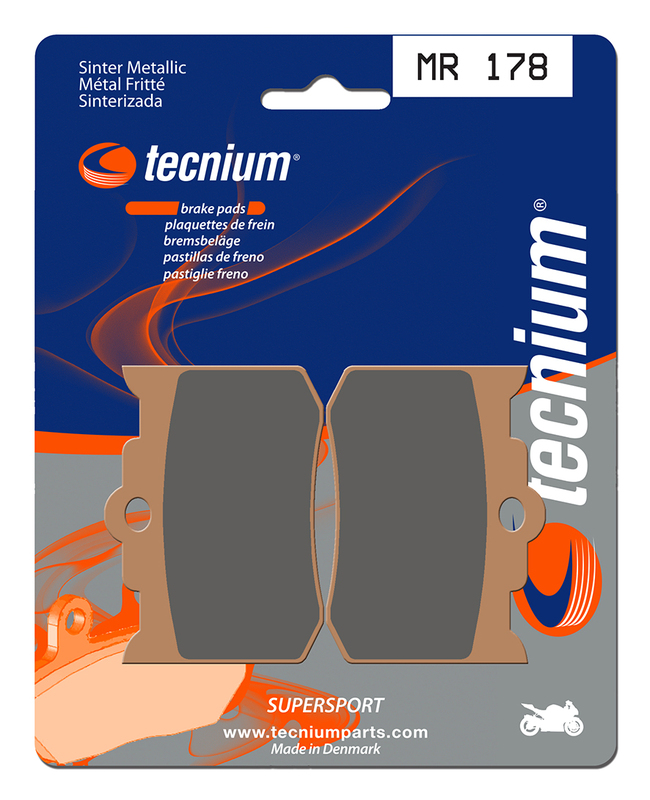 Tecnium Street Performance sintered metal brake pads - MR178