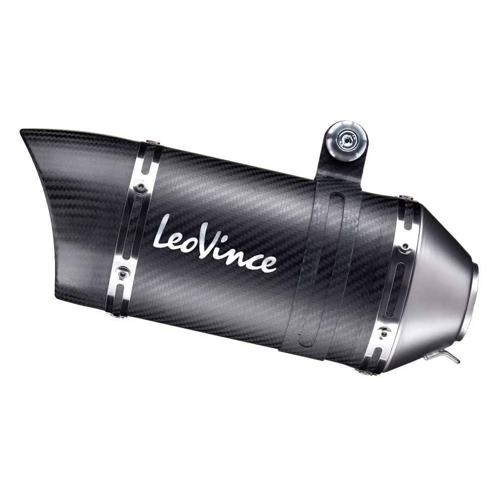 LeoVince système d'échappement LV Pro, carbone, slip on pour Yamaha MT-03 / YZF-R3