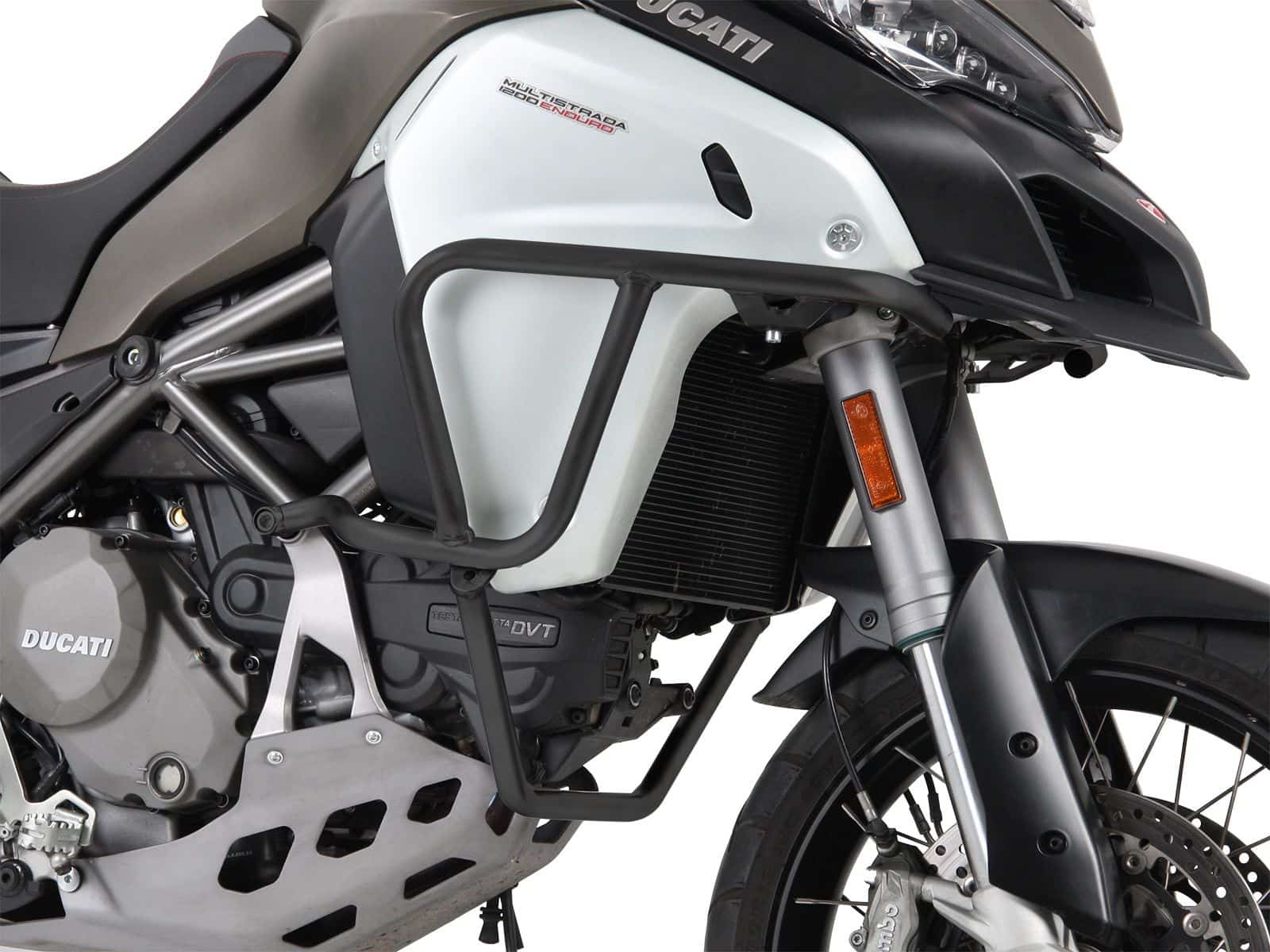 Tankbeschermbeugel zwart voor Ducati Multistrada 1200 Enduro (16-18) Hepco & Becker