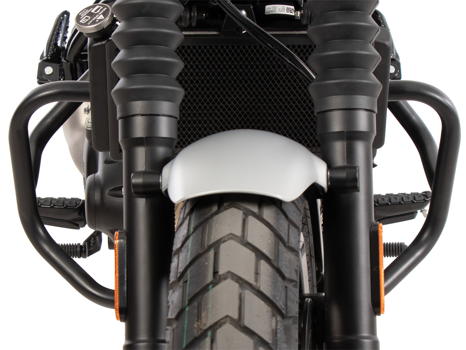 Motorbeschermer zwart voor Royal Enfield Guerrilla 450 (24-) Hepco & Becker