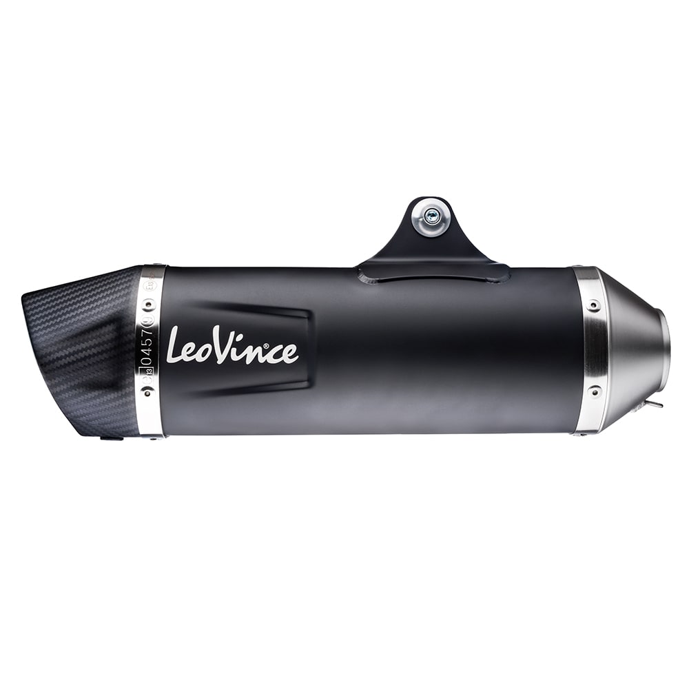 LeoVince système d?èchappement Nero, acier inoxydable, noir, système complet, pour Vespa 300 GTS Euro 5