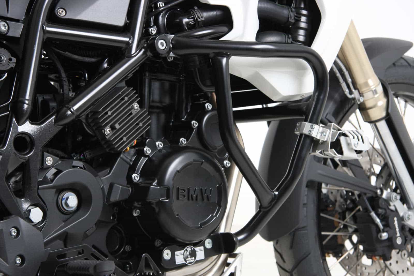 Arceau de protection moteur noir pour BMW F 800 GS (08-18) Hepco & Becker
