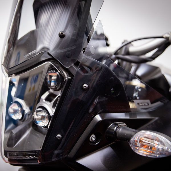 Zijwindschermen dark smoke voor Yamaha Ténéré 700 (19-24)