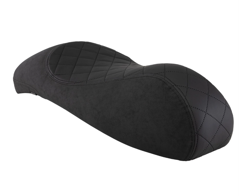 Sportsitzbank "Black Editiont" für Vespa GTS/​GTS Super/​GTV 125-300ccm (14-), schwarz abgesteppt