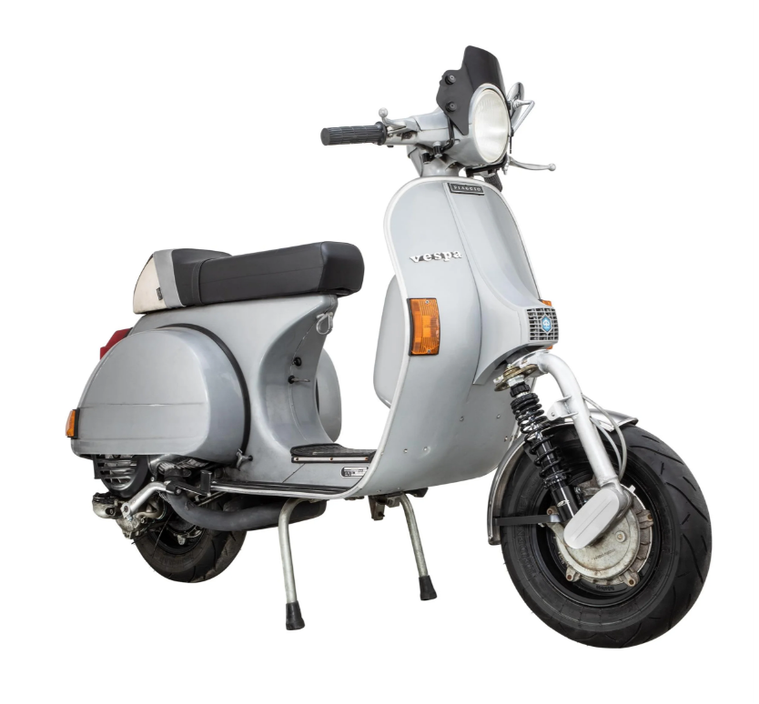 Kotflügel Garelli für Vespa PX 80-200ccm, Metall, chrom