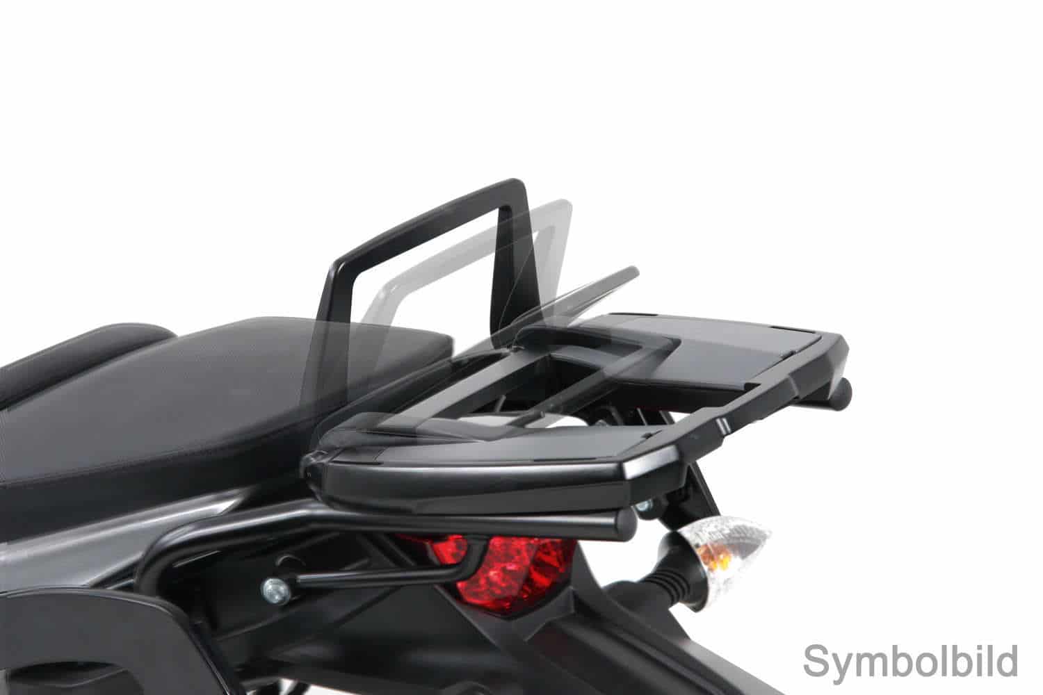 Alurack Topcase-Träger schwarz für BMW R 1200 GS (04-07) Hepco & Becker