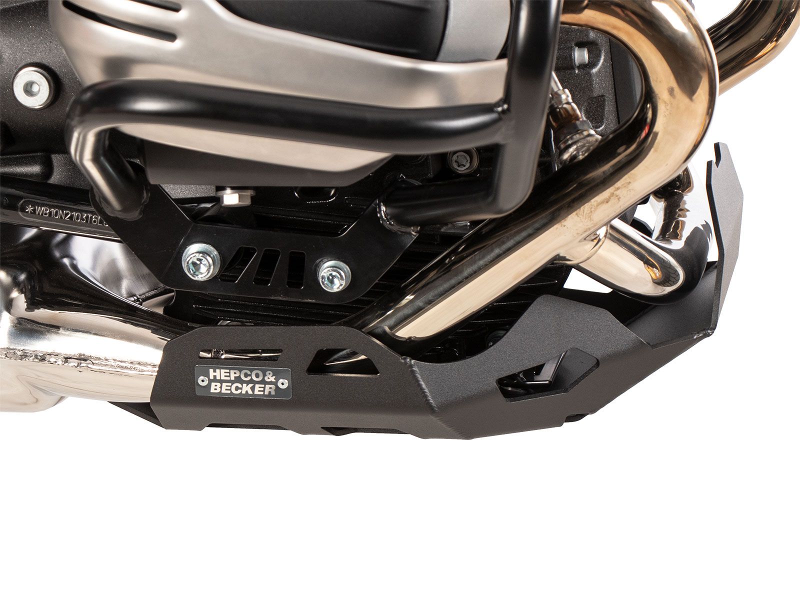Engine protection plate black for BMW R 12 G/S (25-) Hepco & Becker