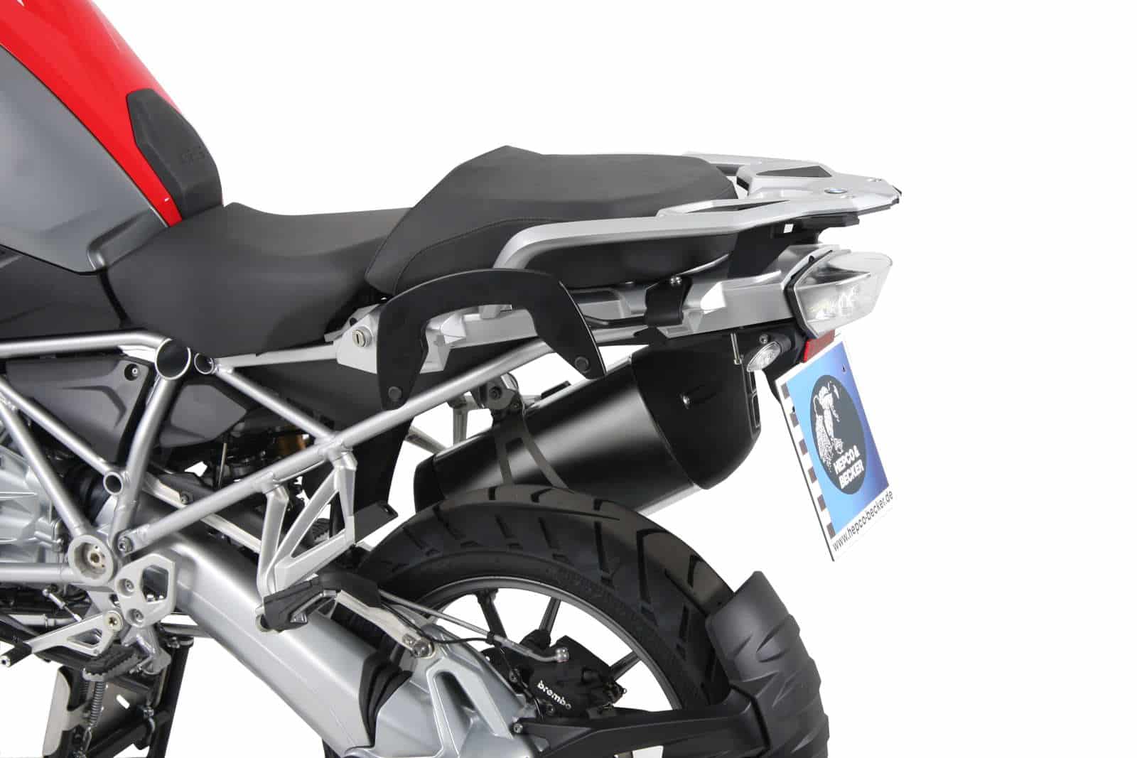C-Bow zijdrager zwart voor BMW R 1200 GS LC (13-18) Hepco & Becker