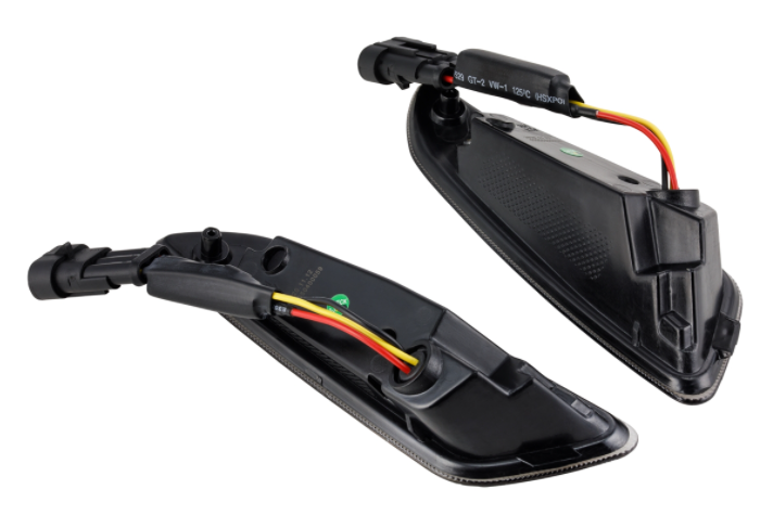 Richtingaanwijzerset links/rechts voor Vespa Primavera/Sprint 50cc 2T/4T, getint