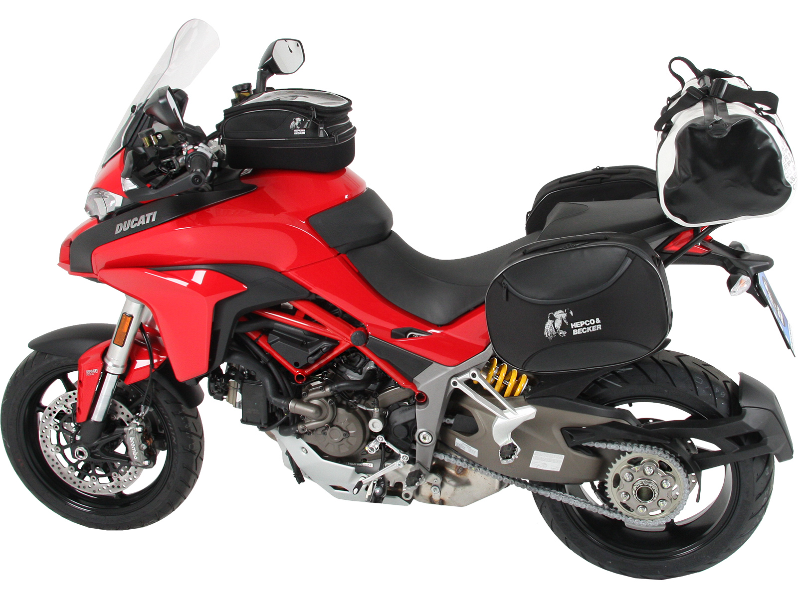 Anneau de réservoir Basic avec unité de fermeture de la sacoche de réservoir pour Ducati Multistrada 1200 /S (15-17)