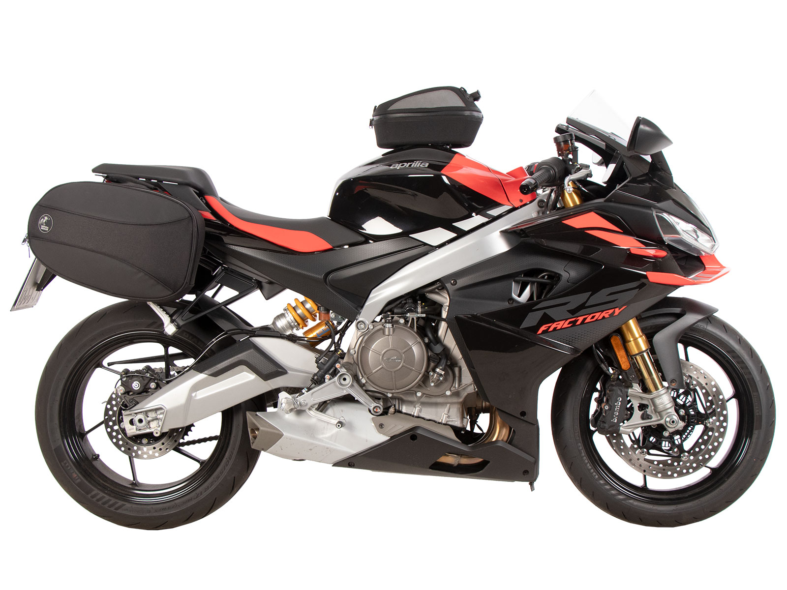 Anneau de réservoir Basic avec unité de fermeture de la sacoche de réservoir pour Aprilia RS 660 / Factory (25-)