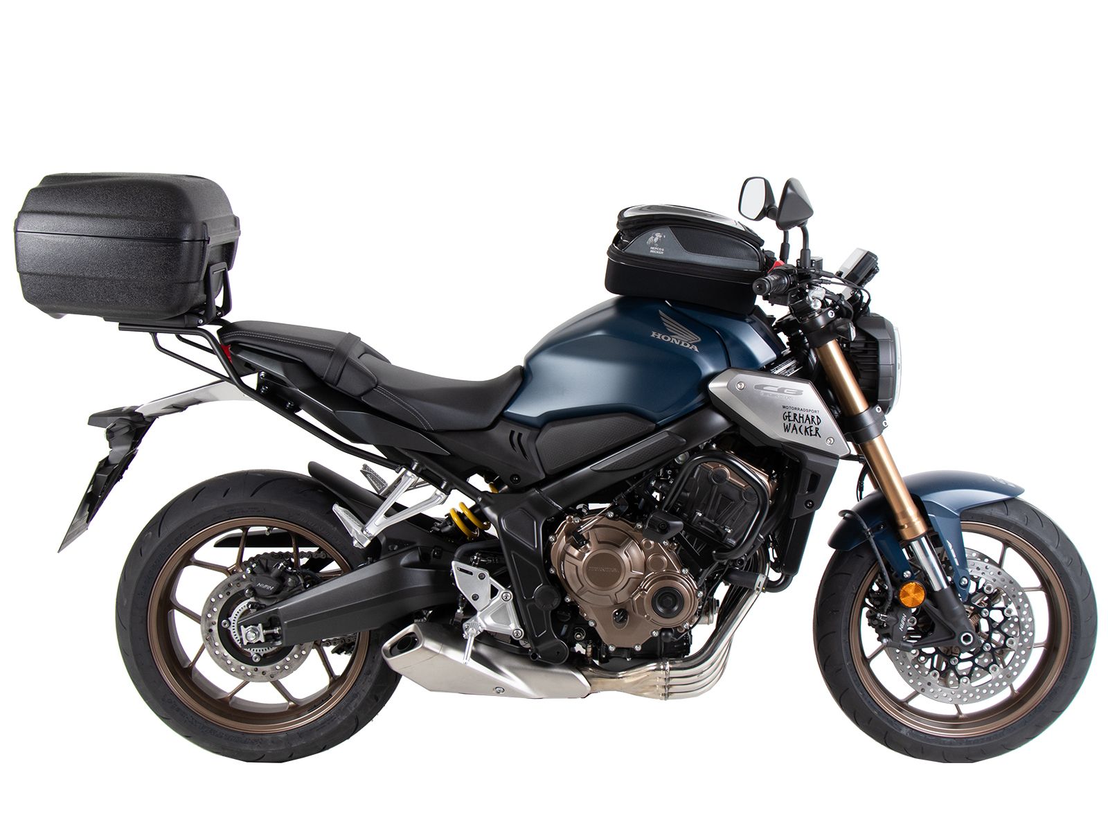 Alurack top case carrier for Honda CB 650 R (21-23) Hepco & Becker