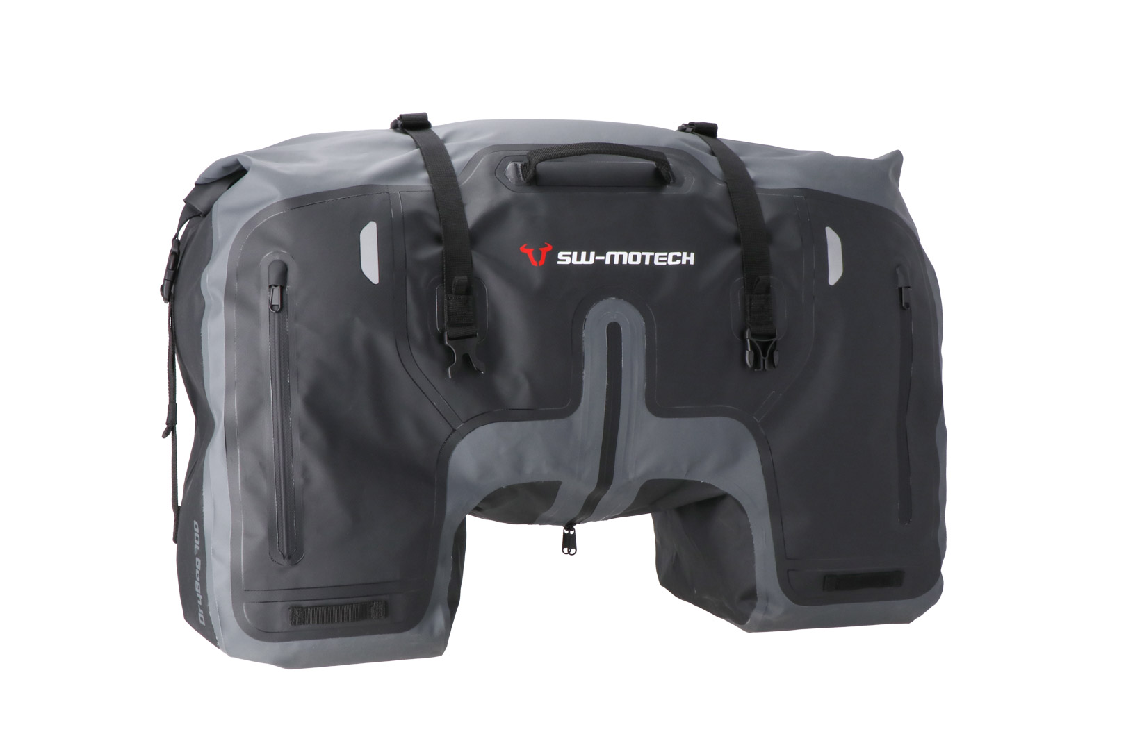 Drybag 700 sacoche arrière pour Aprilia ETV 1200 Caponord, gris / noir - SW Motech