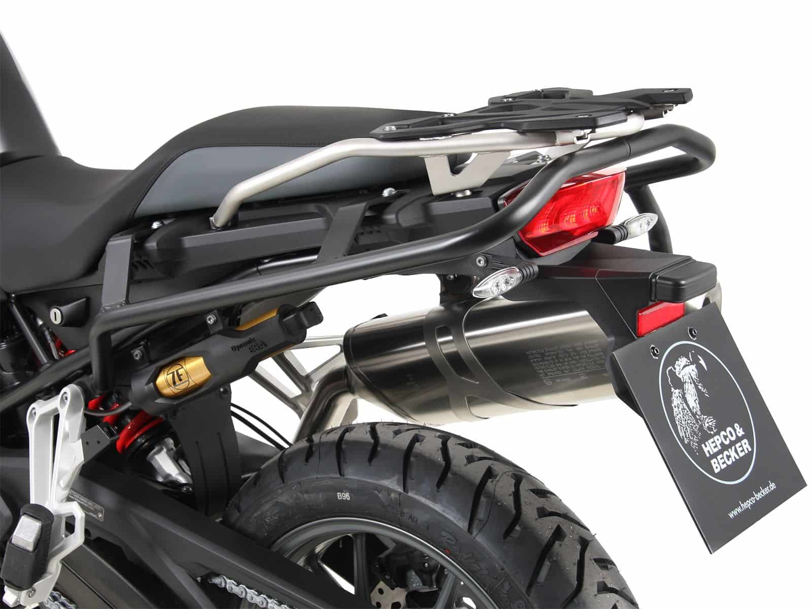 Arceau de protection arrière noir pour BMW F 750 GS Hepco & Becker