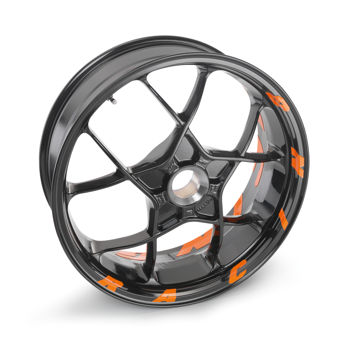 KTM Felgenaufkleberkit orange