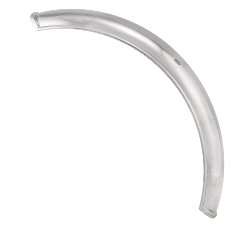 Kotflügel 2.0 Garelli ohne Halter für Vespa PX 80-200ccm, Edelstahl poliert