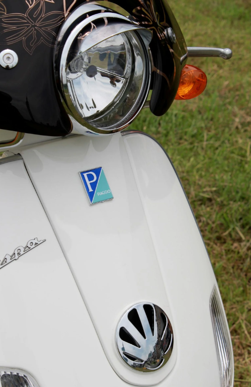 Cascade inzethoorn voor Vespa LX/LXV 50-150cc, chroom
