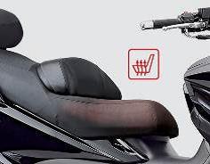 Sitzheizung für Suzuki Burgman AN650 BJ. 2013-2017