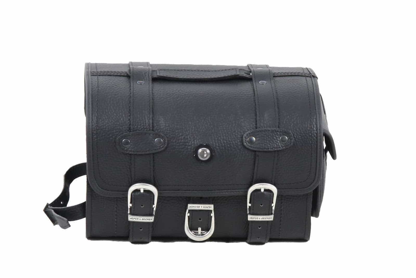 Leather handbag Liberty for Soloracks Hepco & Becker