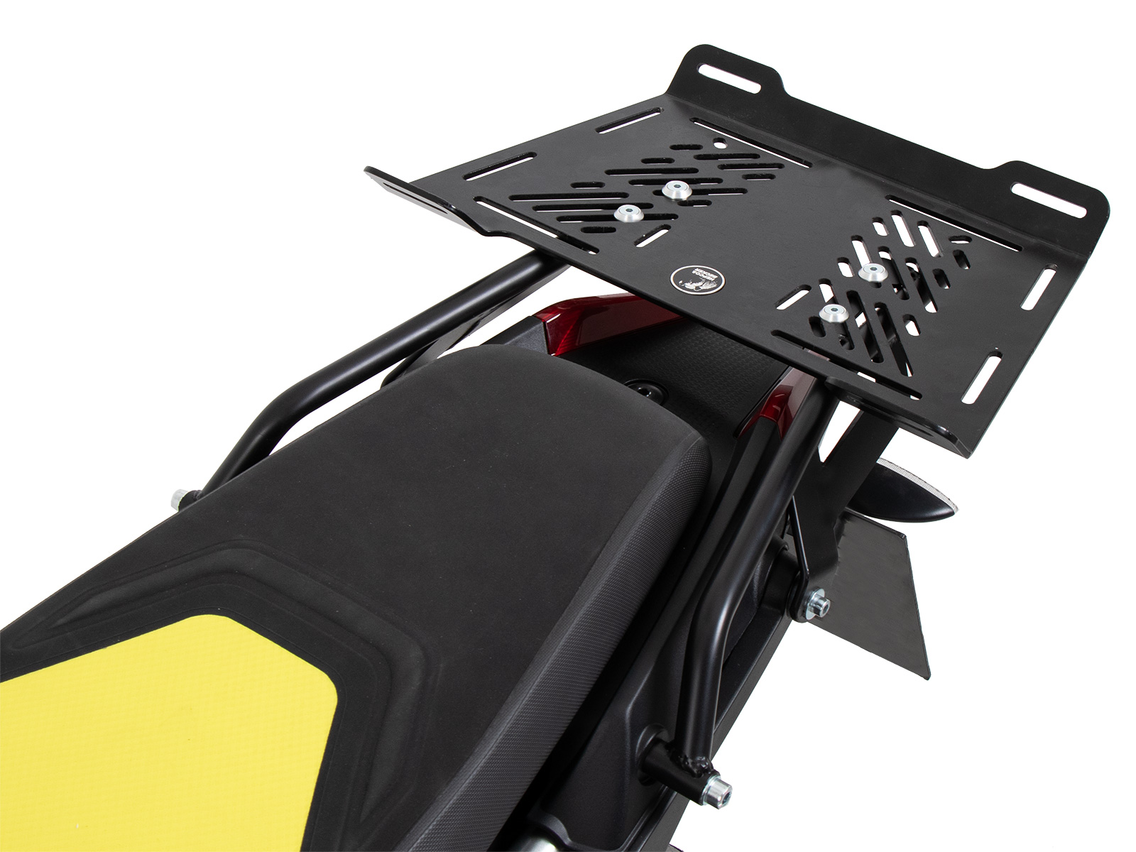 Gepäckbrückenverbreiterung schwarz für Aprilia Tuareg 660 (22-24) Hepco & Becker