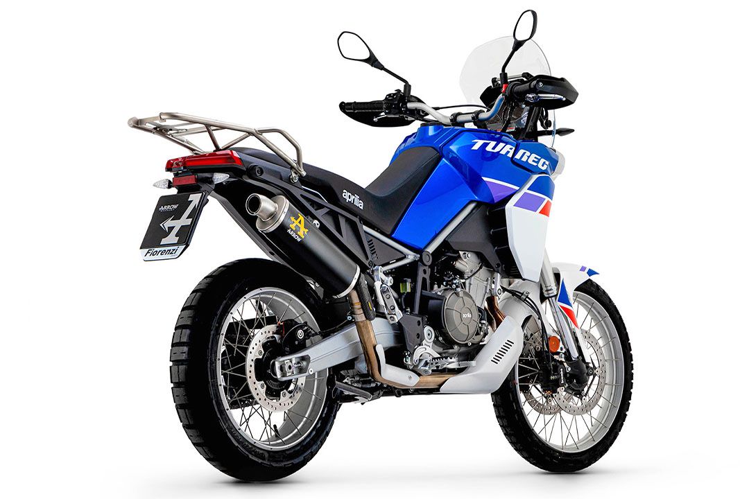 ARROW Auspuff INDY RACE DARK Titan für Aprilia Tuareg 660