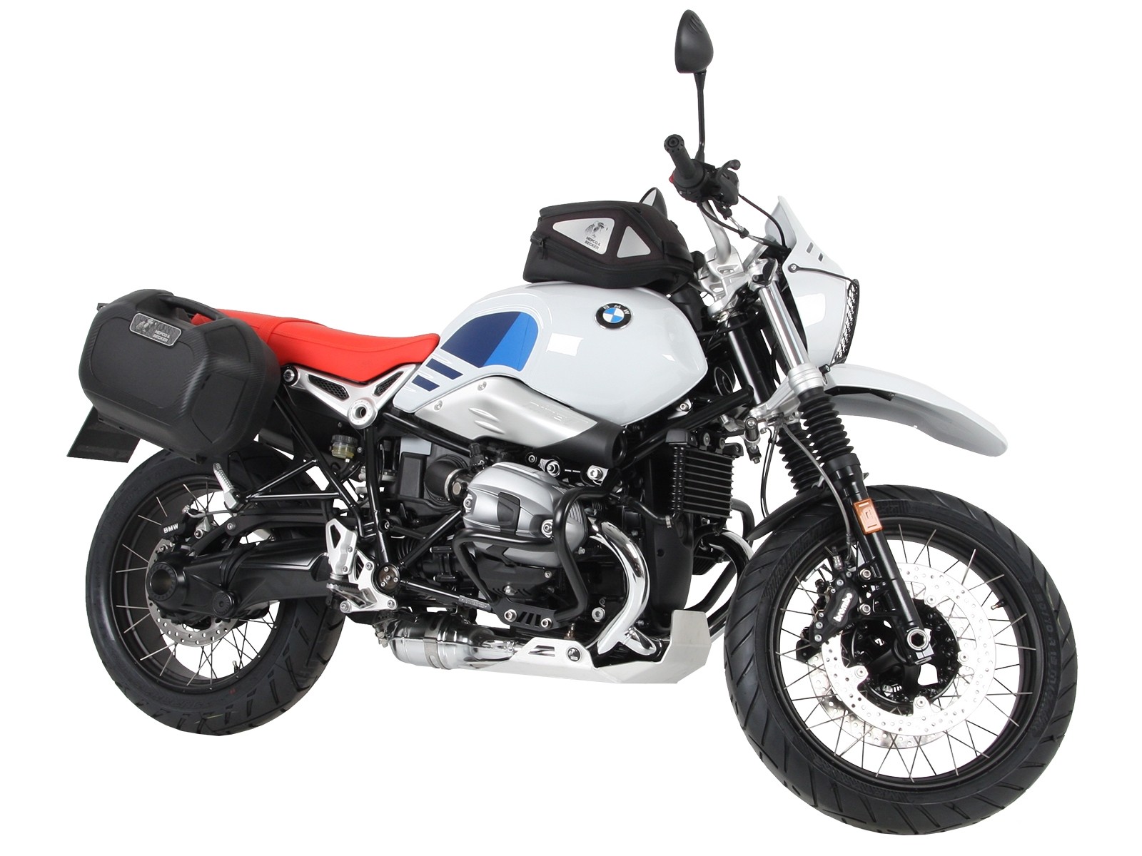 C-Bow Seitenträger schwarz für BMW R nineT Urban G/S (17-23) Hepco & Becker