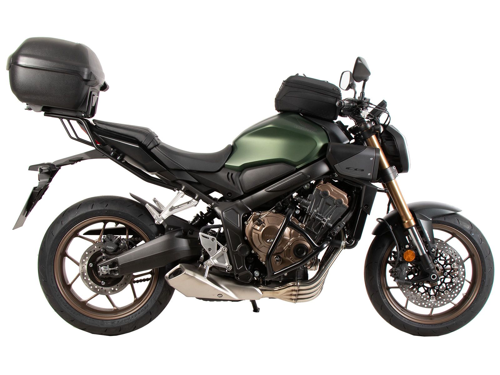Easyrack topkoffer zwart voor Honda CB 650 R / E-koppeling (24-) Hepco & Becker