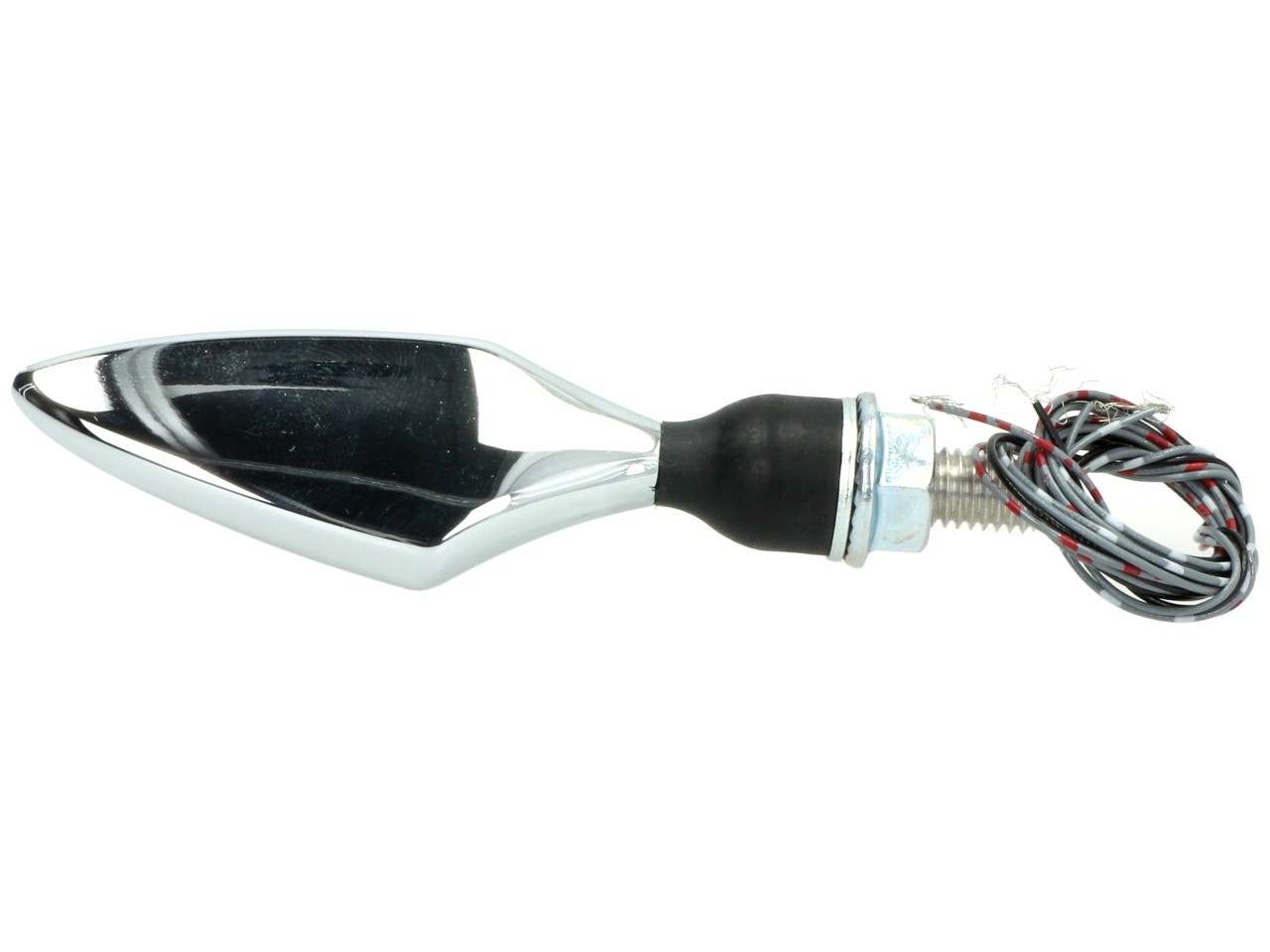 Kellermann Blinker, Rück- und Bremslicht, Rhombus DF, Stahl, LED, HR, 12 V, chrom glänzend, M8x20