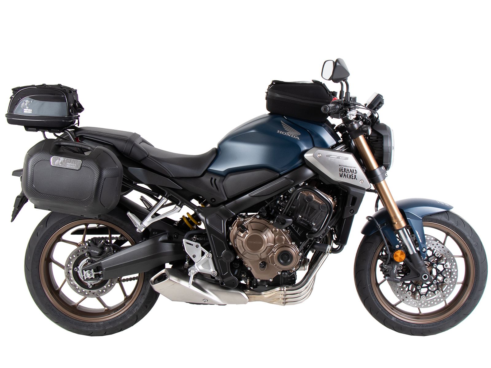 Smartrack achterdrager zwart voor Honda CB 650 R (21-23) Hepco & Becker