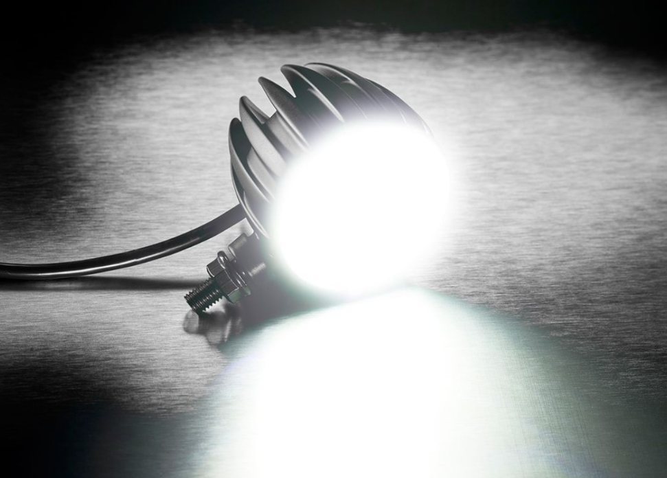 Kellermann Tagfahrlicht mit Positionslicht, Dayron, Aluminium, LED, VR/VL, 12 V, schwarz matt