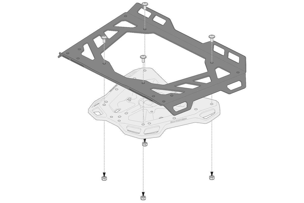 SW-Motech Erweiterung für SW-Motech ADVENTURE-RACK Gepäckträger für Honda XL 750 Transalp (23-)