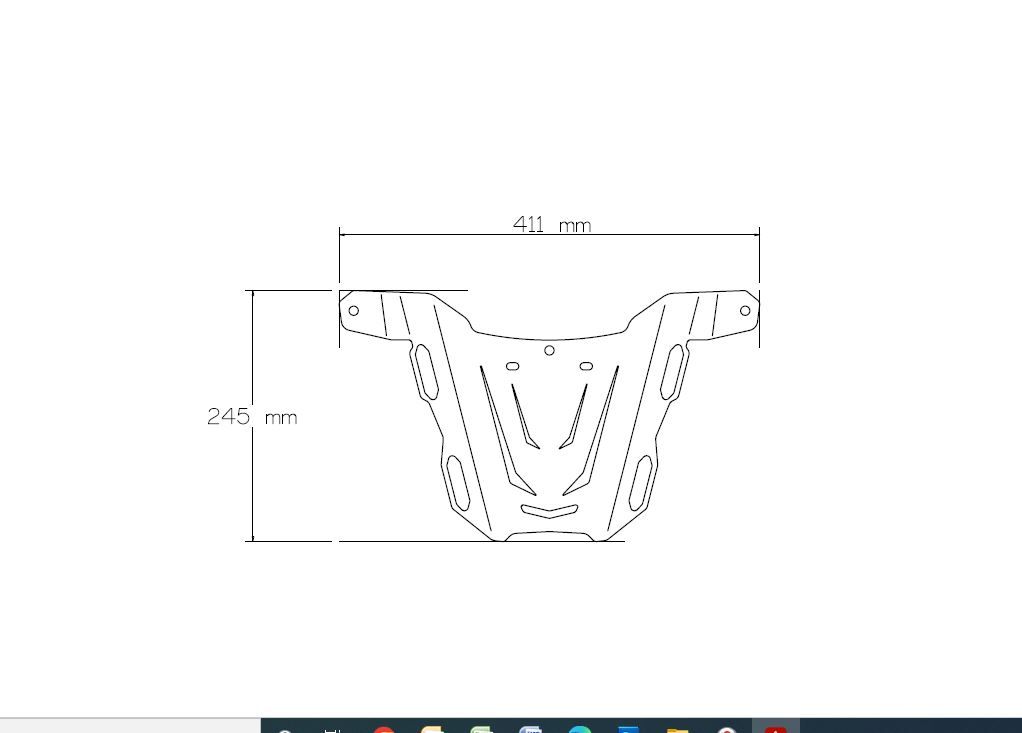 Bagagedrager voor Aprilia Tuareg 660