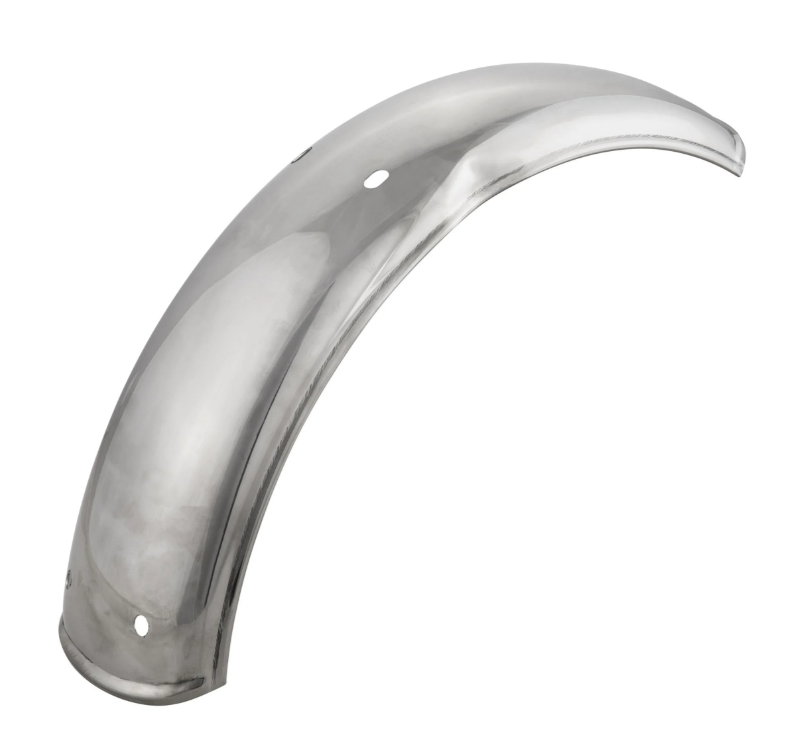 Aile 2.0 Garelli sans support pour Vespa PX 80-200ccm, inox poli
