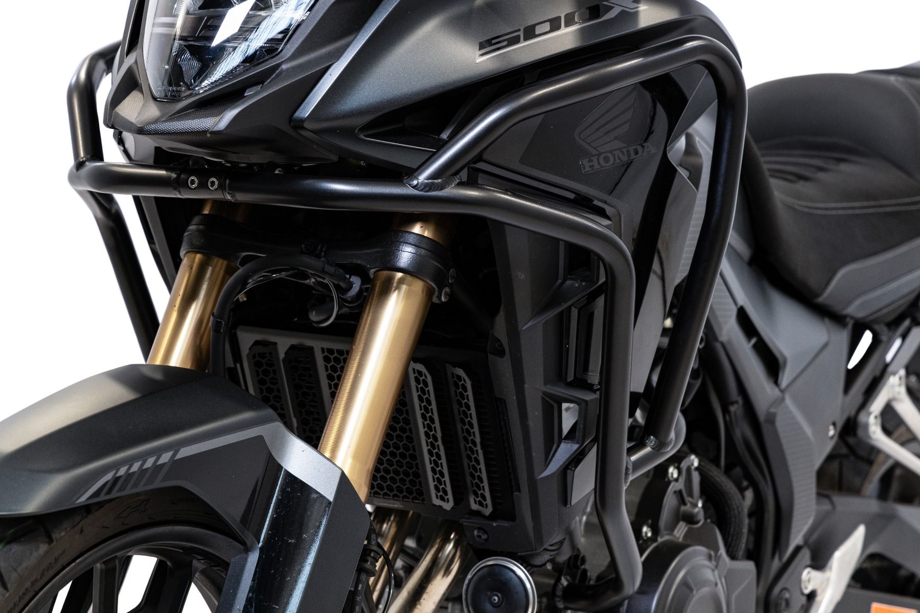 Aluminium valbeugel, bovenzijde voor Honda CB 500 X, zwart