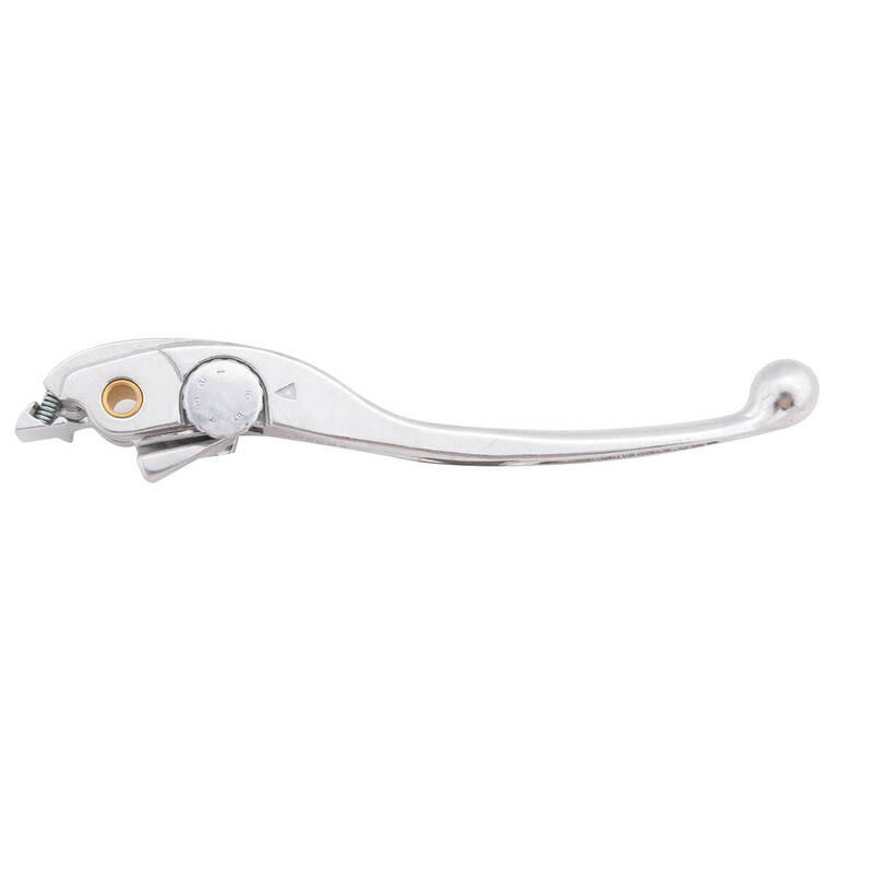 HIGHSIDER smart Type BC 042 Levier de frein de réparation Argent Avec ABE, réglable en 6 positions (1pc)