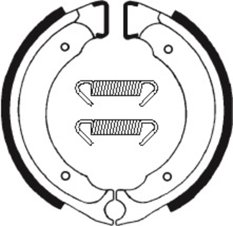 Tecnium Scooter/ATV Organische Bremsbacken - BA101